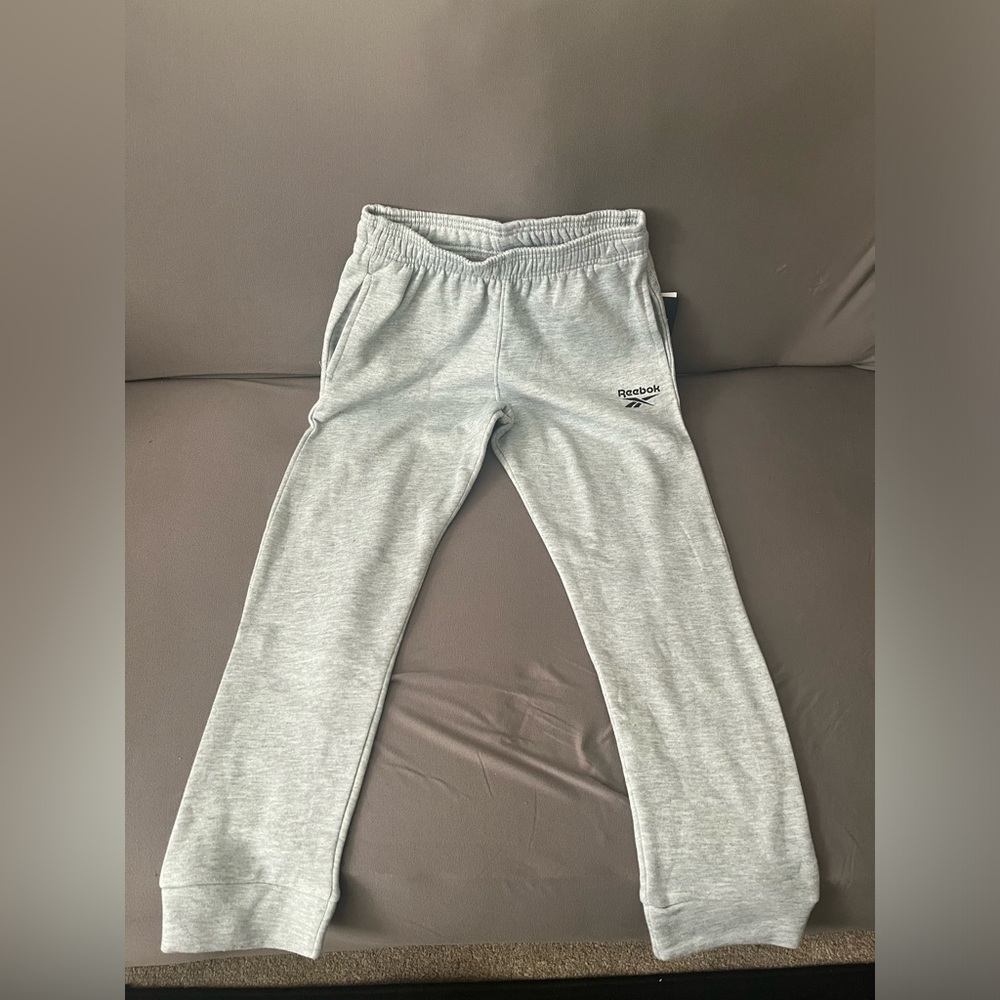 Kids Reebok Grey Sweatpants